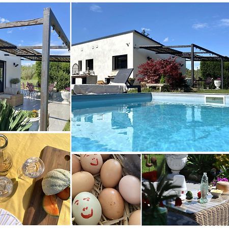 卡庞特拉Le Galinie Chic'Art. Un Bel Atelier Avec Piscine别墅 外观 照片